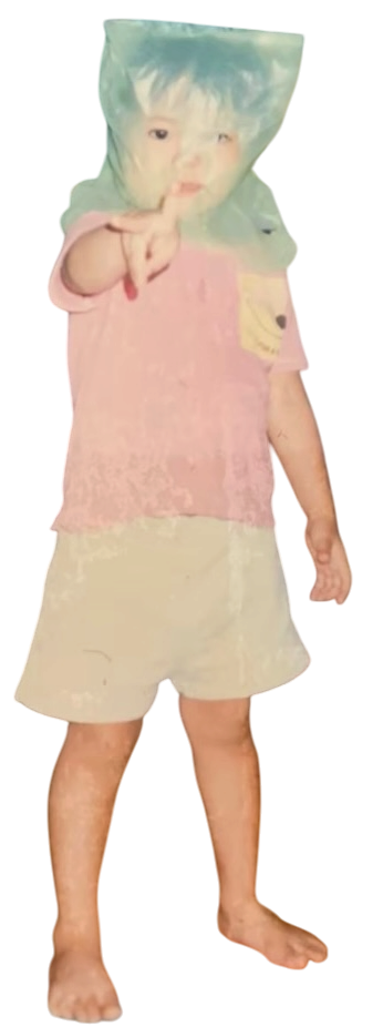 幼少期の仲間あきこ